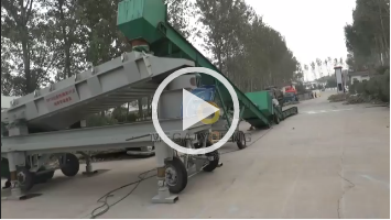 Mobile Gyratory Vibrating Screen for COFCO Xinzheng Grain Depot